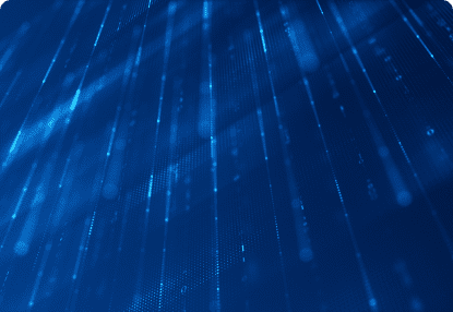 GettyImages-1716849028 Blue abstract digital lines and particles background.